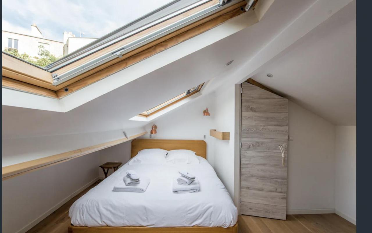 Paris Petit Appartement Lumineux Et Atypique Luaran gambar